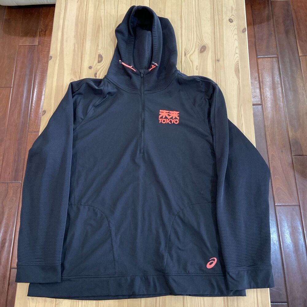ASICS TOKYO MARATHON JAPAN WINDBREAKER SPRINTER JACKET MEN'S Sz. XL